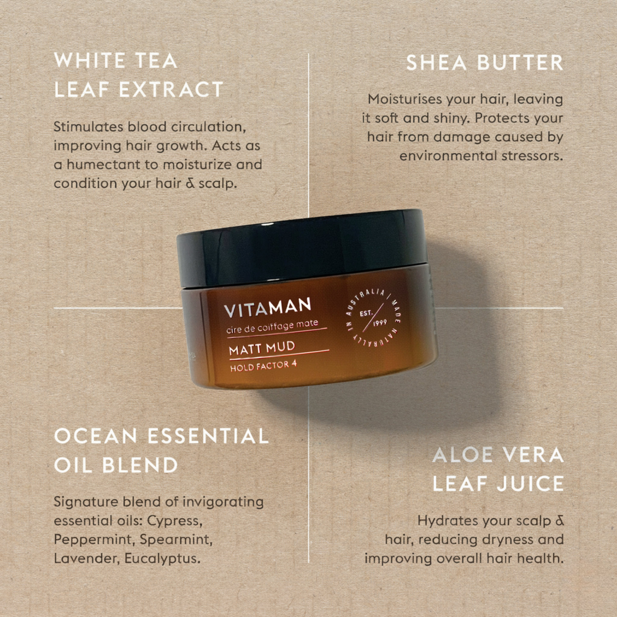 Vitaman Matt Mud-100g - Image 2