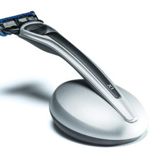 Bolin Webb X1 Argent Shaving Set with Stand - Gillette Fusion5 Razor