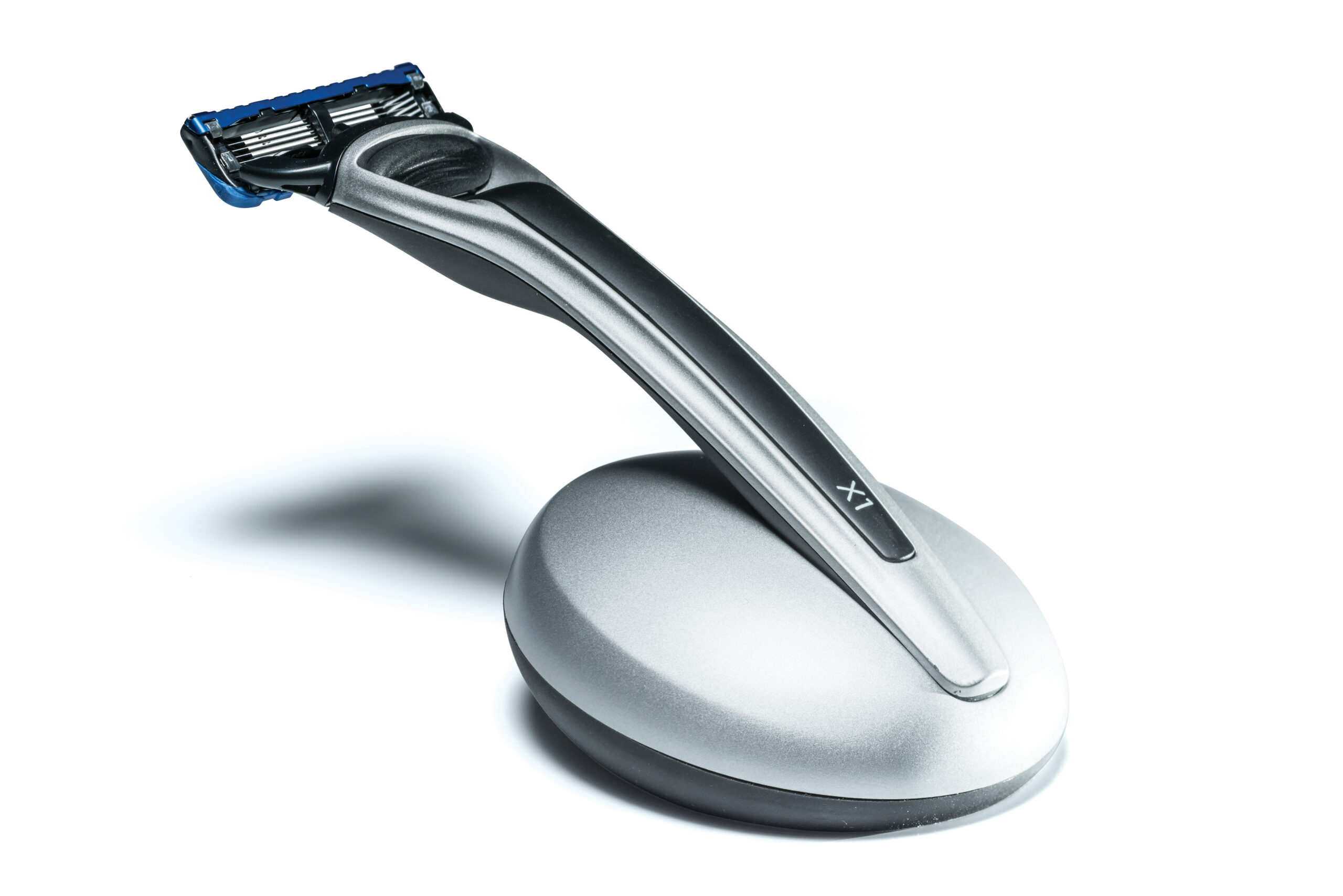 Bolin Webb X1 Argent Shaving Set with Stand - Gillette Fusion5 Razor