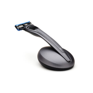 Bolin Webb X1 Matte Graphite Shaving Gift Set with Stand - Gillette Fusion5 Razor