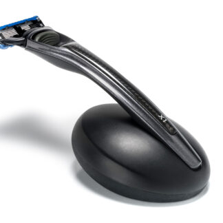 Bolin Webb X1 Carbon Prestige Luxury Razor & Stand -  Gillette Fusion5 Razor